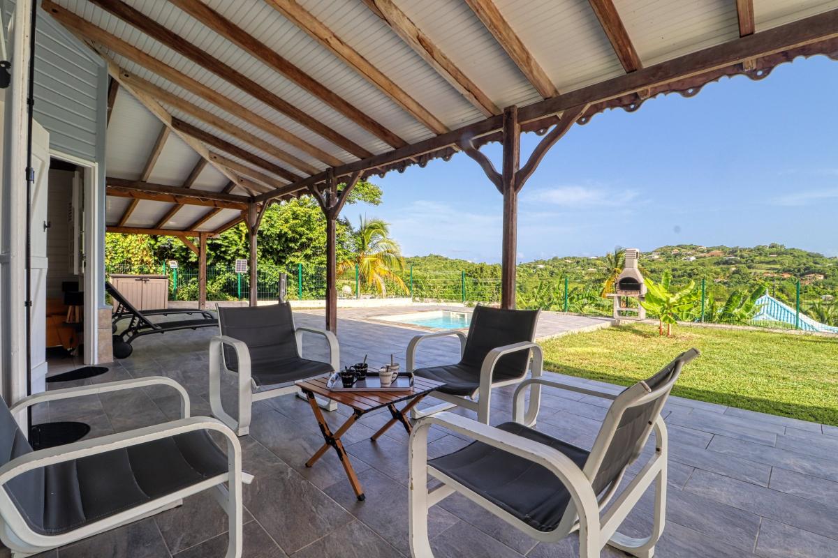 Location vacances Martinique Le Marin - Salon extérieur